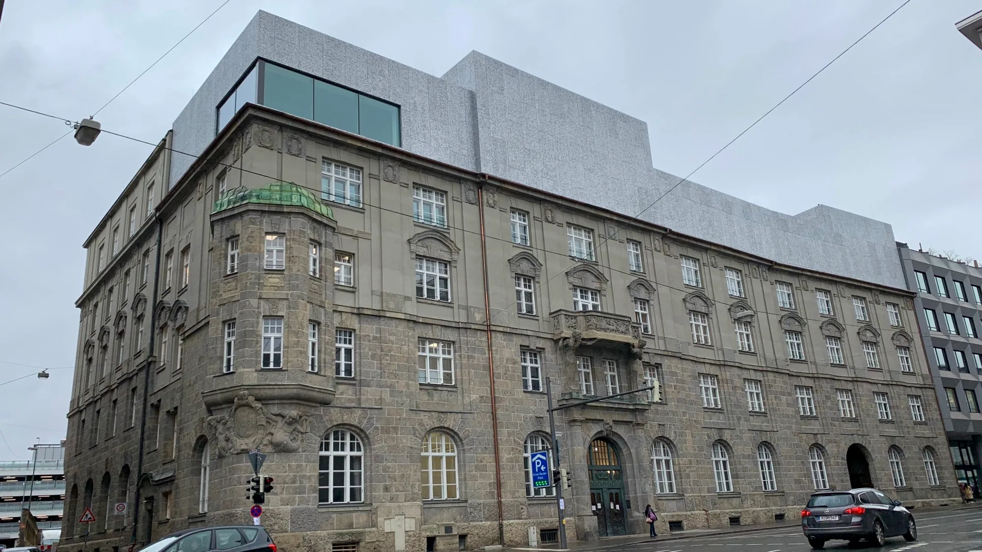 Umbau und Sanierung der ehemaligen Hauptpost Grottenau in Augsburg