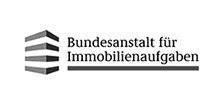 Logo der Bundesanstalt für Immobilienaufgaben – Projektpartner von Michael Schmid Architekten bei öffentlichen Hochbauprojekten