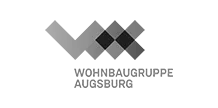 Logo der Wohnbaugruppe Augsburg – Partner von Michael Schmid Architekten bei Projekten im kommunalen und geförderten Wohnungsbau