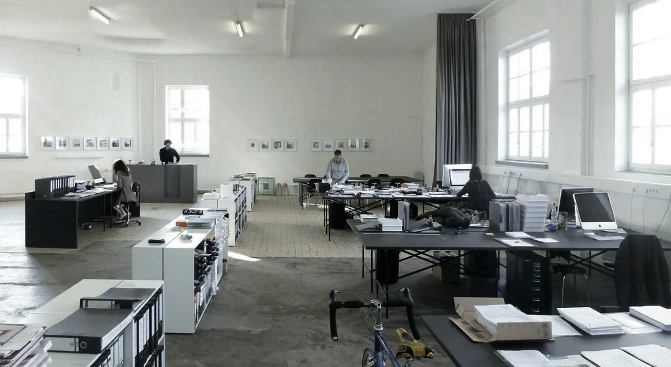 Die Büroräume von Michael Schmid Architekten